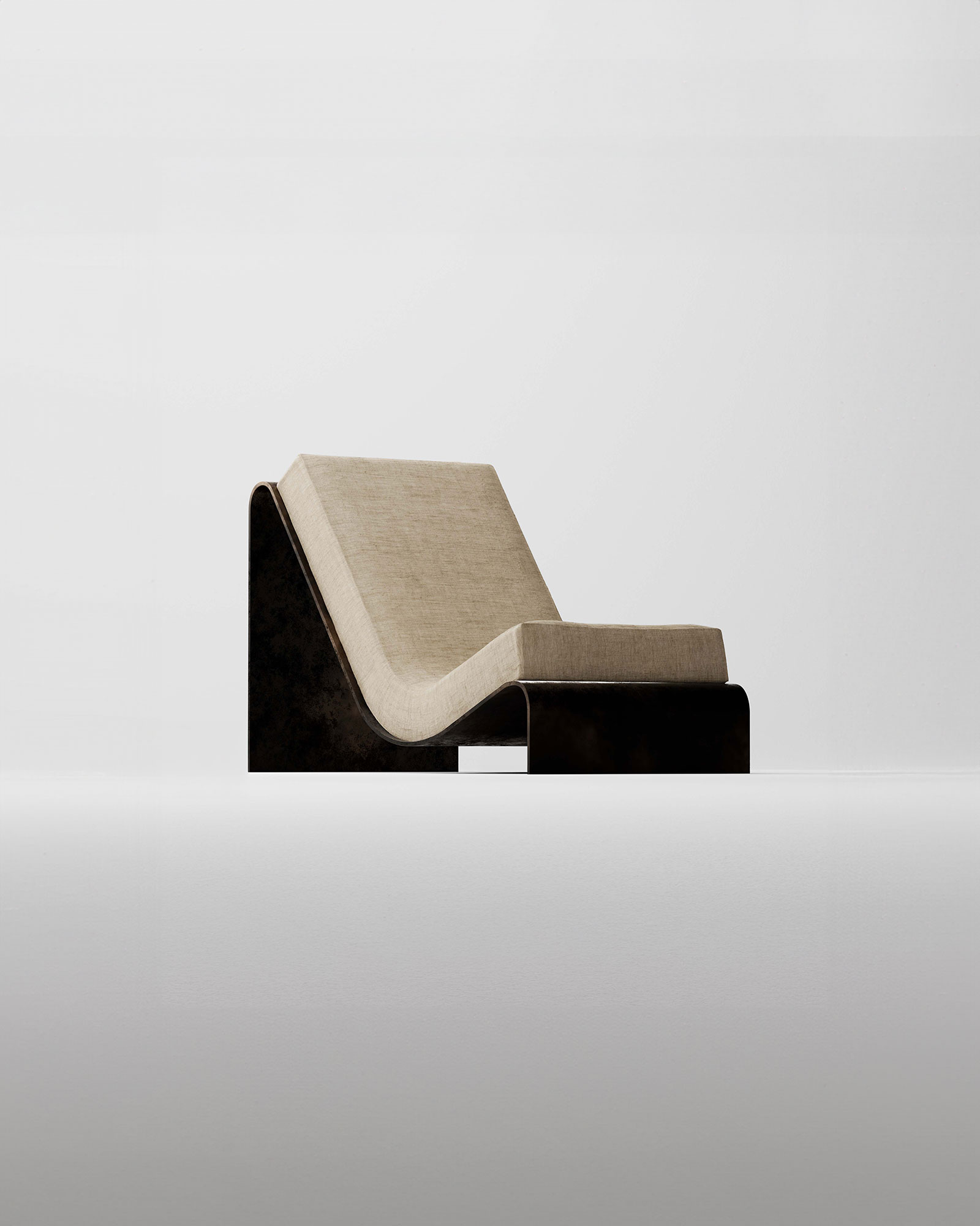 Amare Collection AR11v2 - Brutalist Chaise Lounge, Italy | Monde Singulier