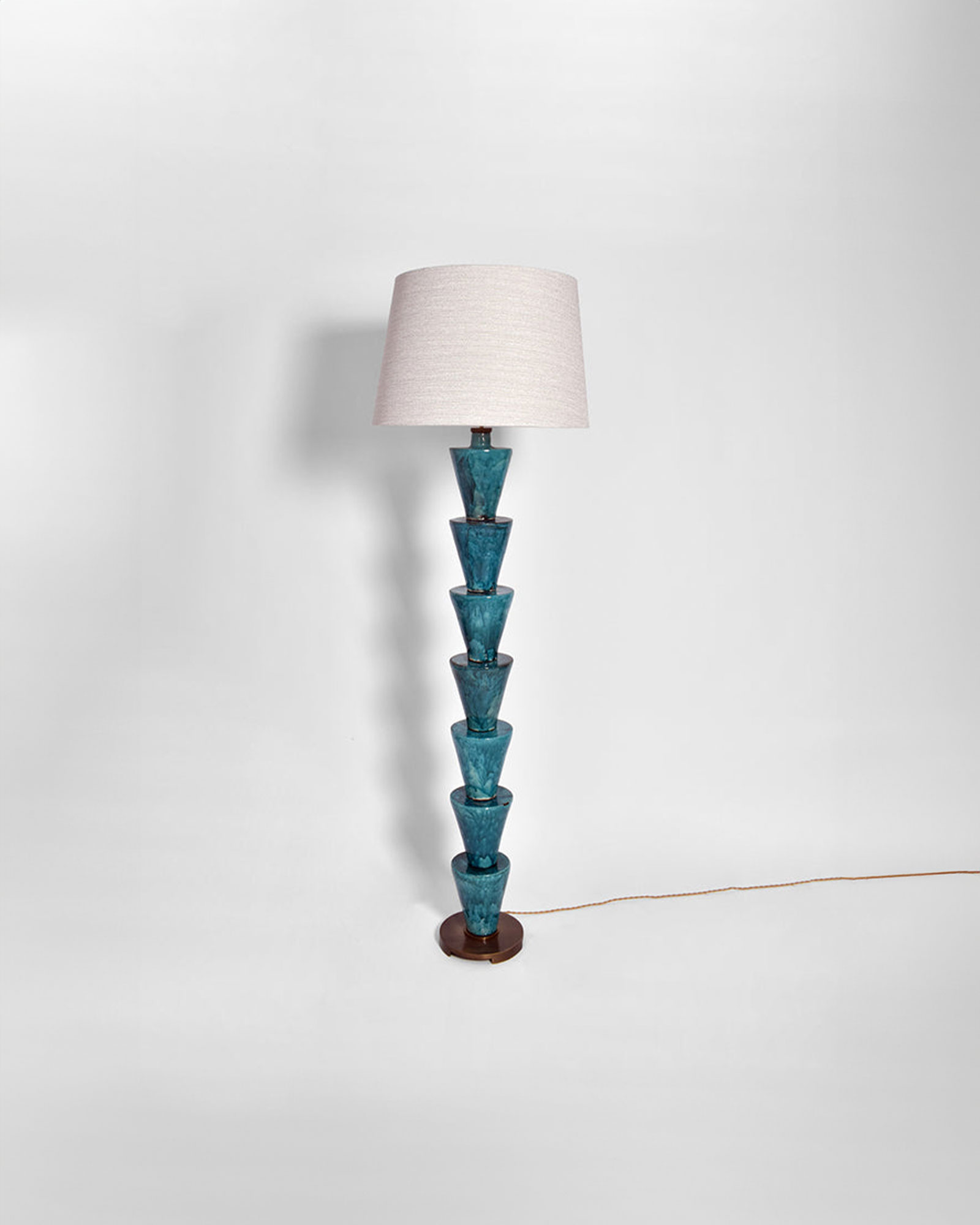 Nizwa Floor Lamp by Barracuda Interiors - Ceramic | Monde Singulier