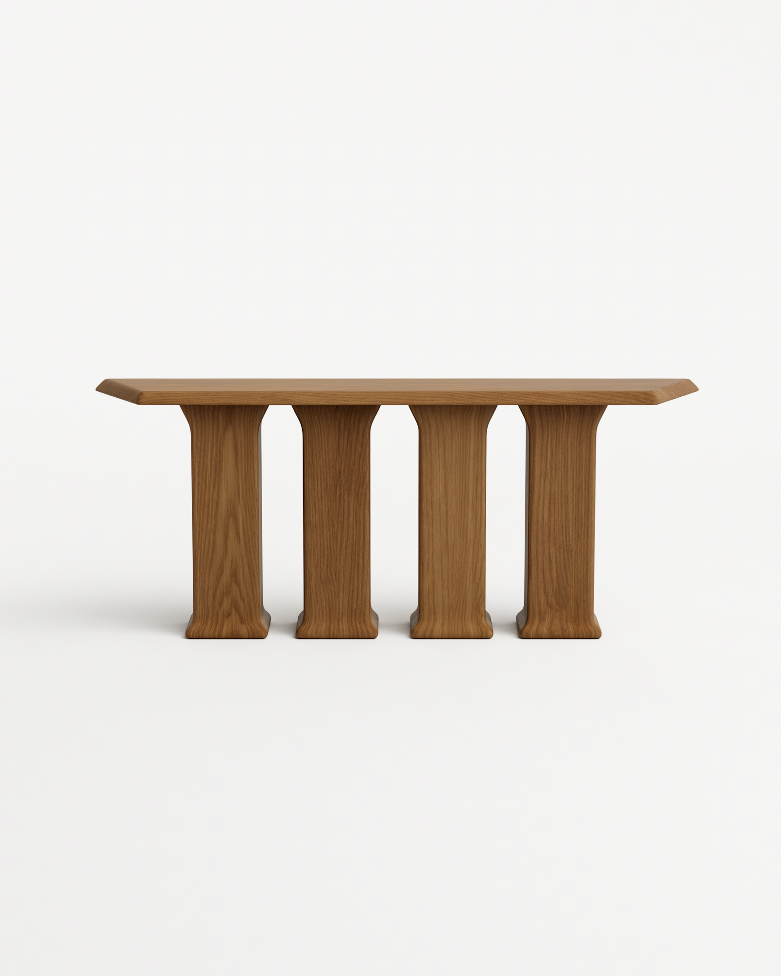 Leman Console 4 Legs by Vincent Mazenauer - Ash | Monde Singulier