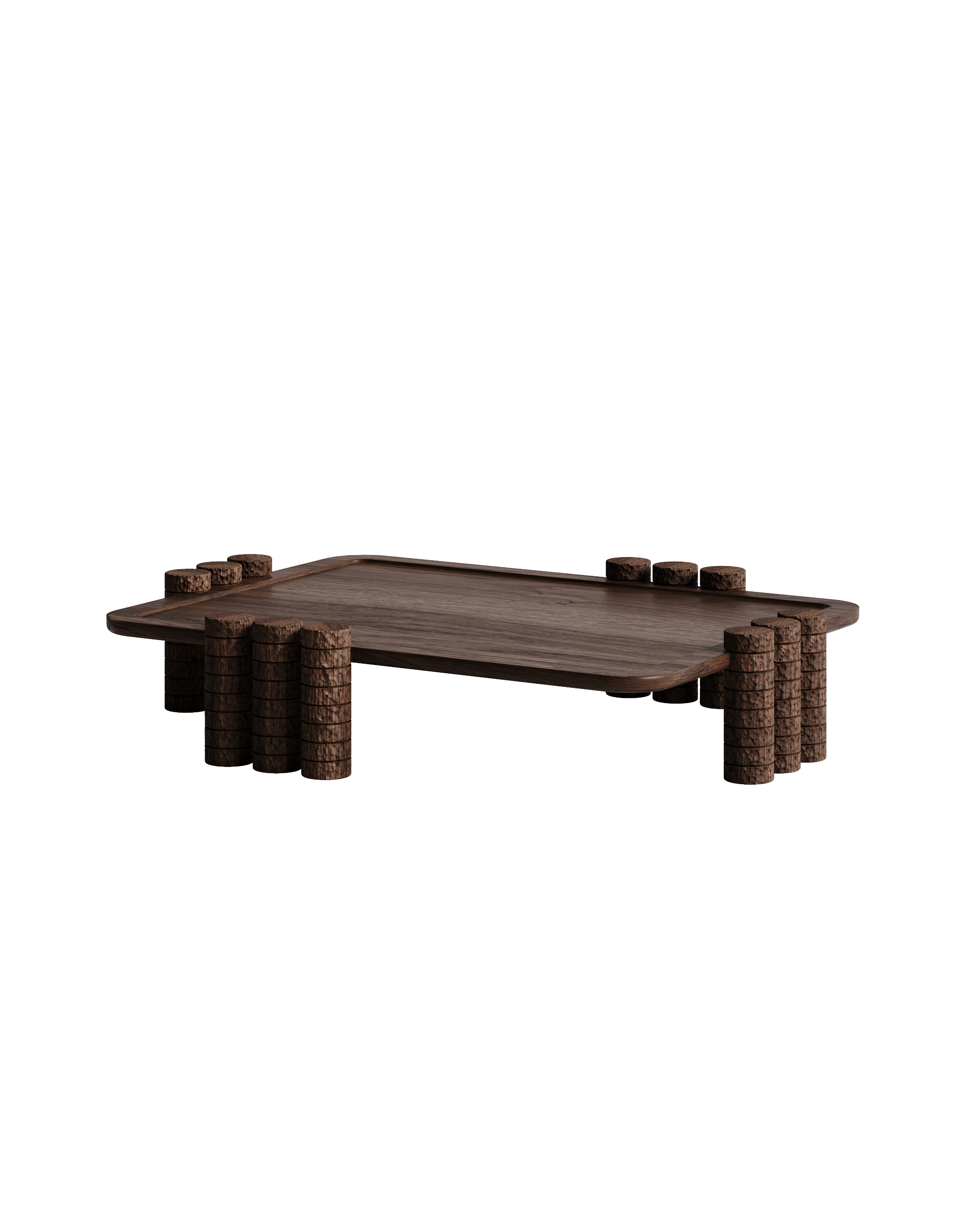 Manhattan Rectangular Coffee Table by Girodroux & Delpy | Monde Singulier