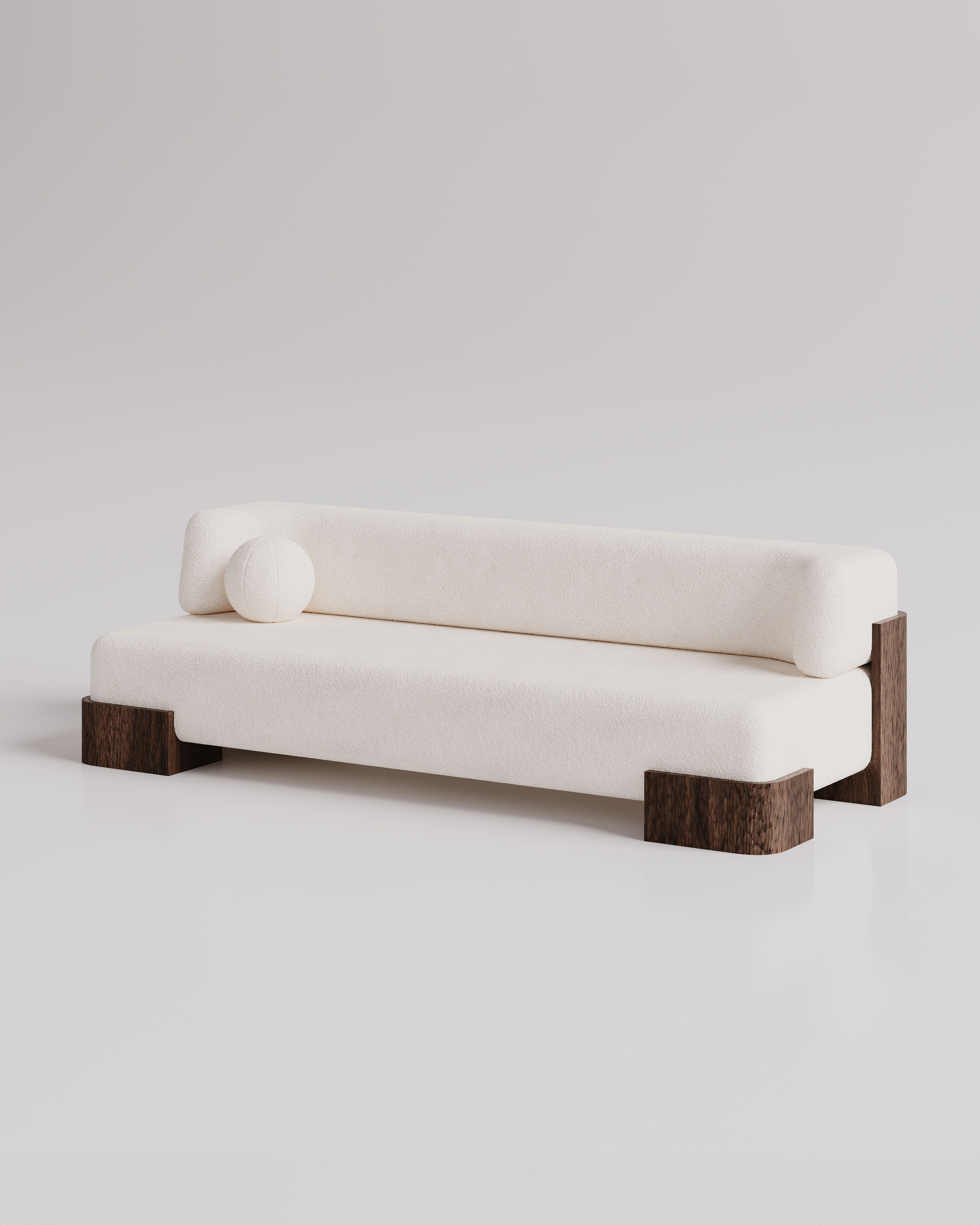 Manhattan Sofa (Curved Backrest) by Girodroux & Delpy | Monde Singulier