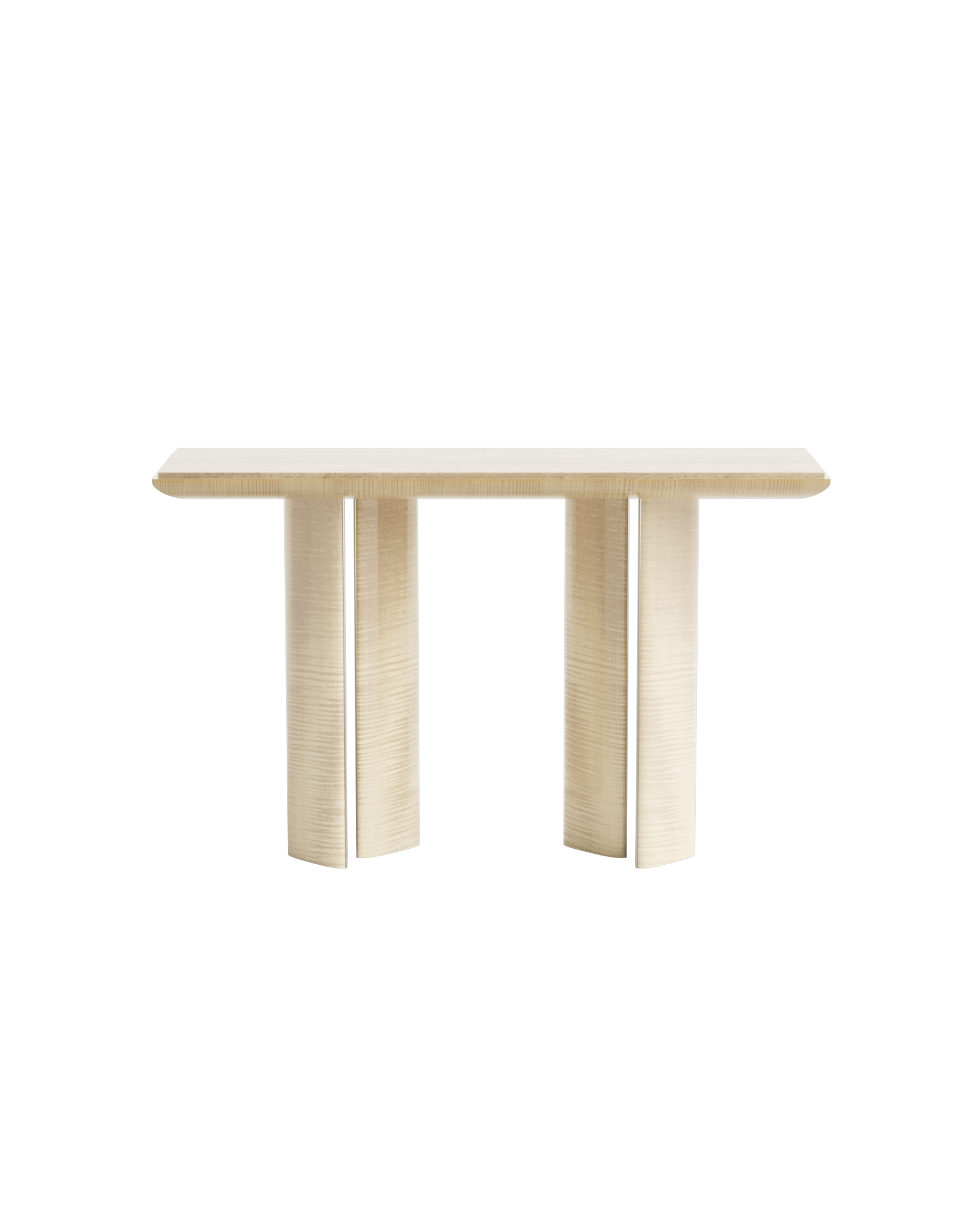 Console by Tatjana von Stein - Sycamore and Marble | Monde Singulier