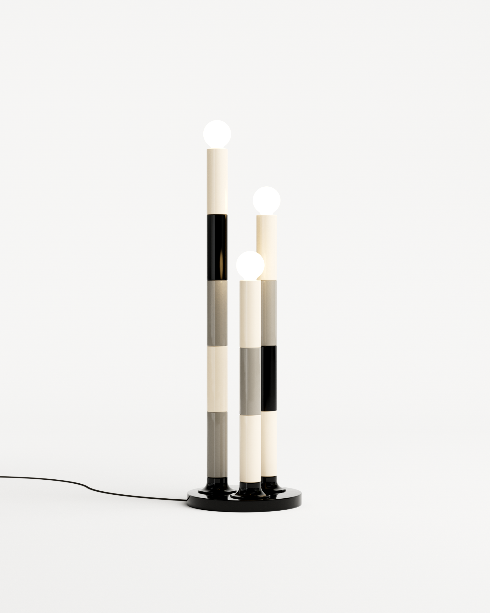 Modern Stripes Boston by Adélie Ducasse - Floor Lamp | Monde Singulier