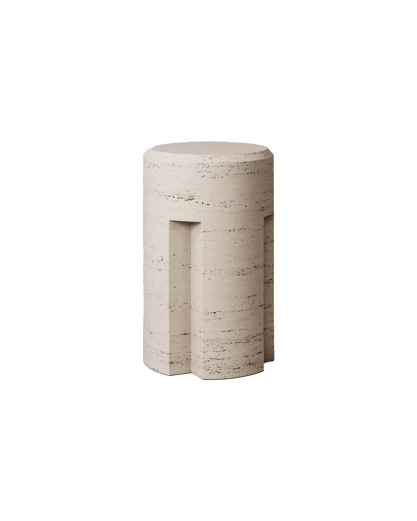 M_003 Counter Stool, Travertine by Monolith, image 2