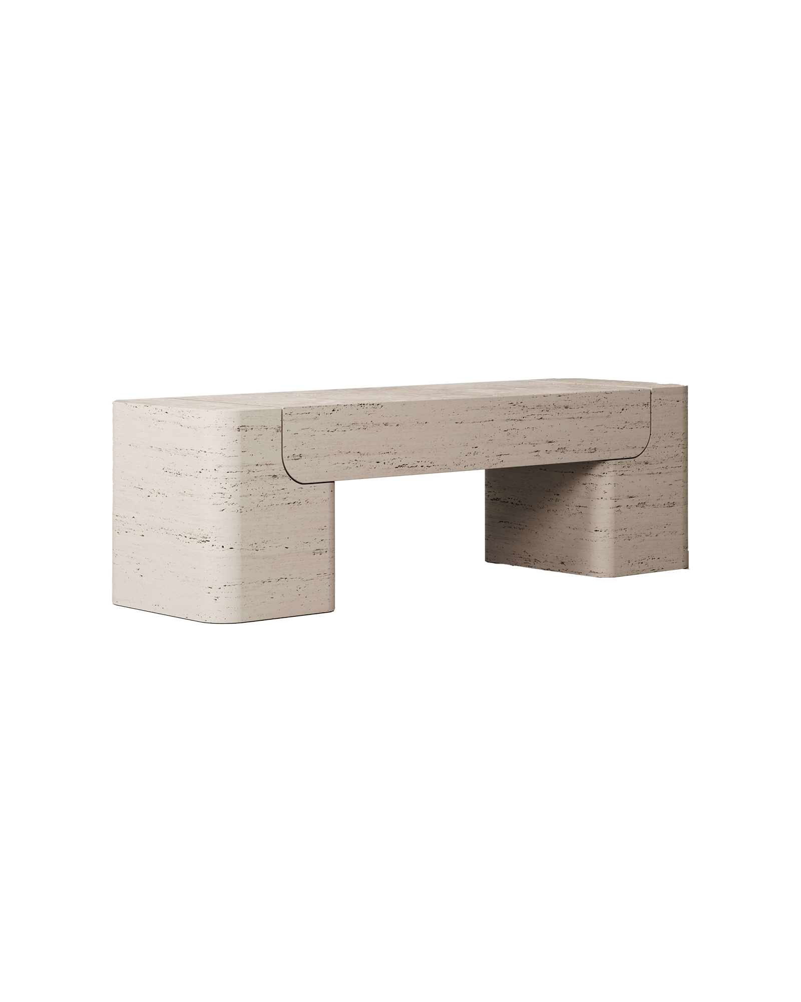 M_005 Wood Bench by Monolith - White Oak | Monde Singulier