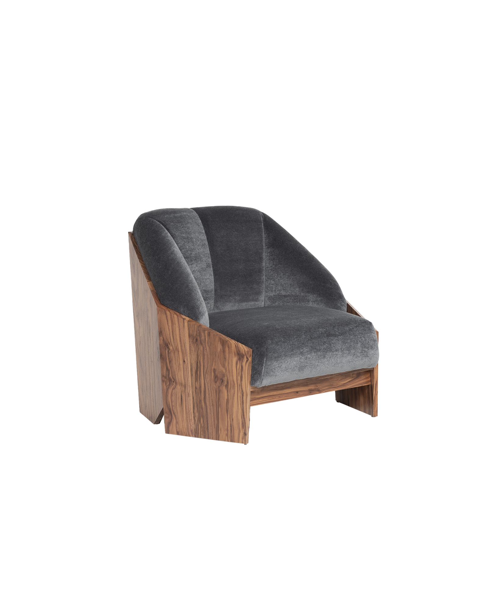 Château Chair by Atelier de Troupe - Velvet Armchair | Monde Singulier
