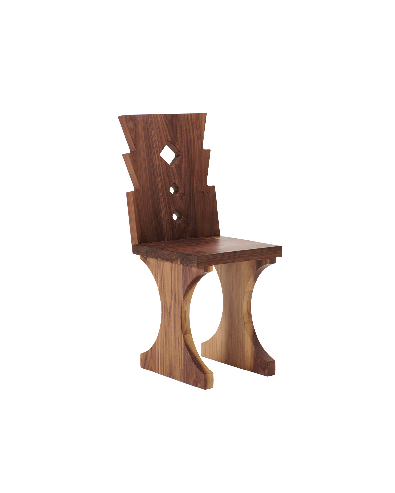 Porto Chair No4 by Project 213A - Solid Walnut Seating | Monde