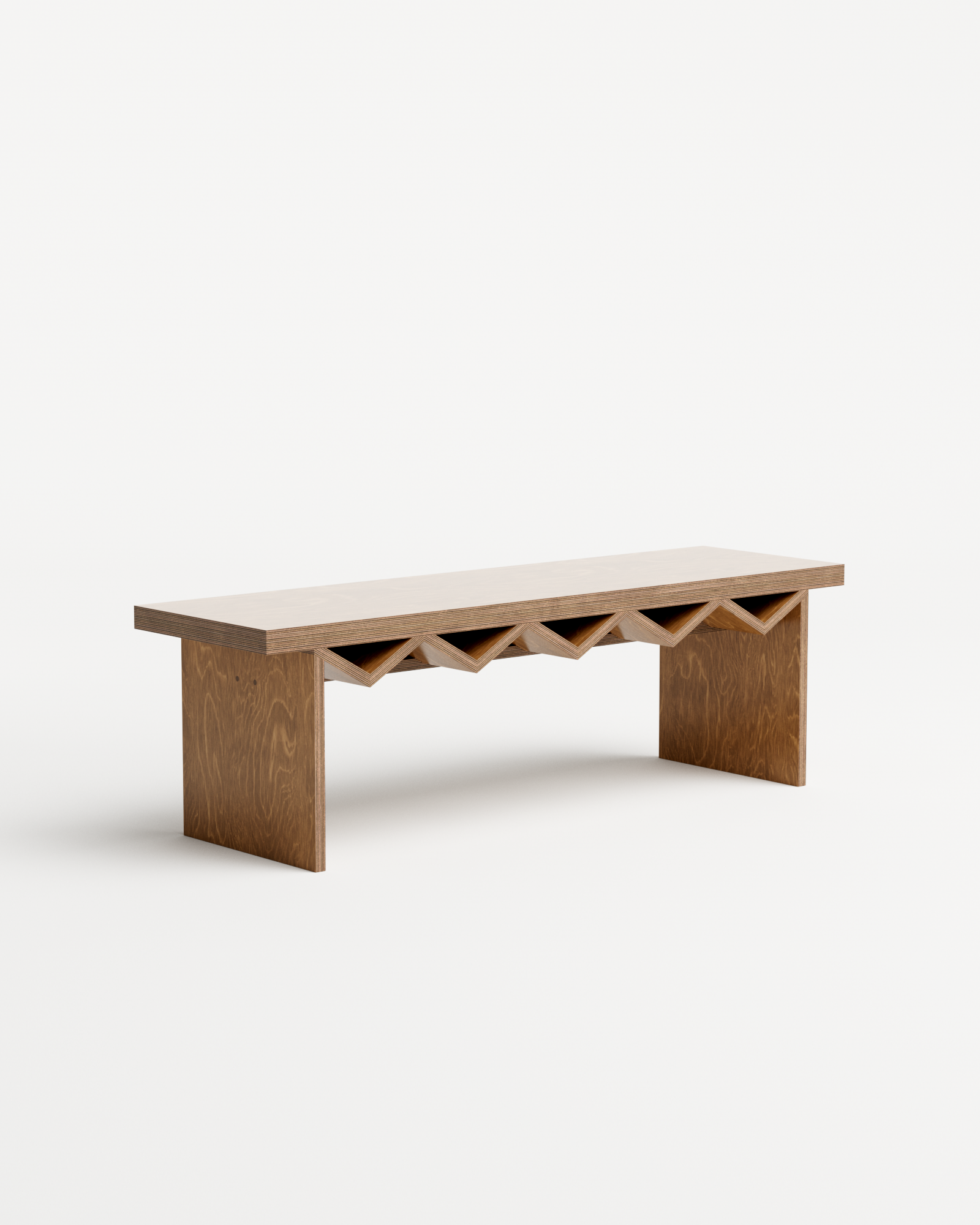 Just For Me Bench by Goons - Single Plywood Entryway Bench | Monde ...